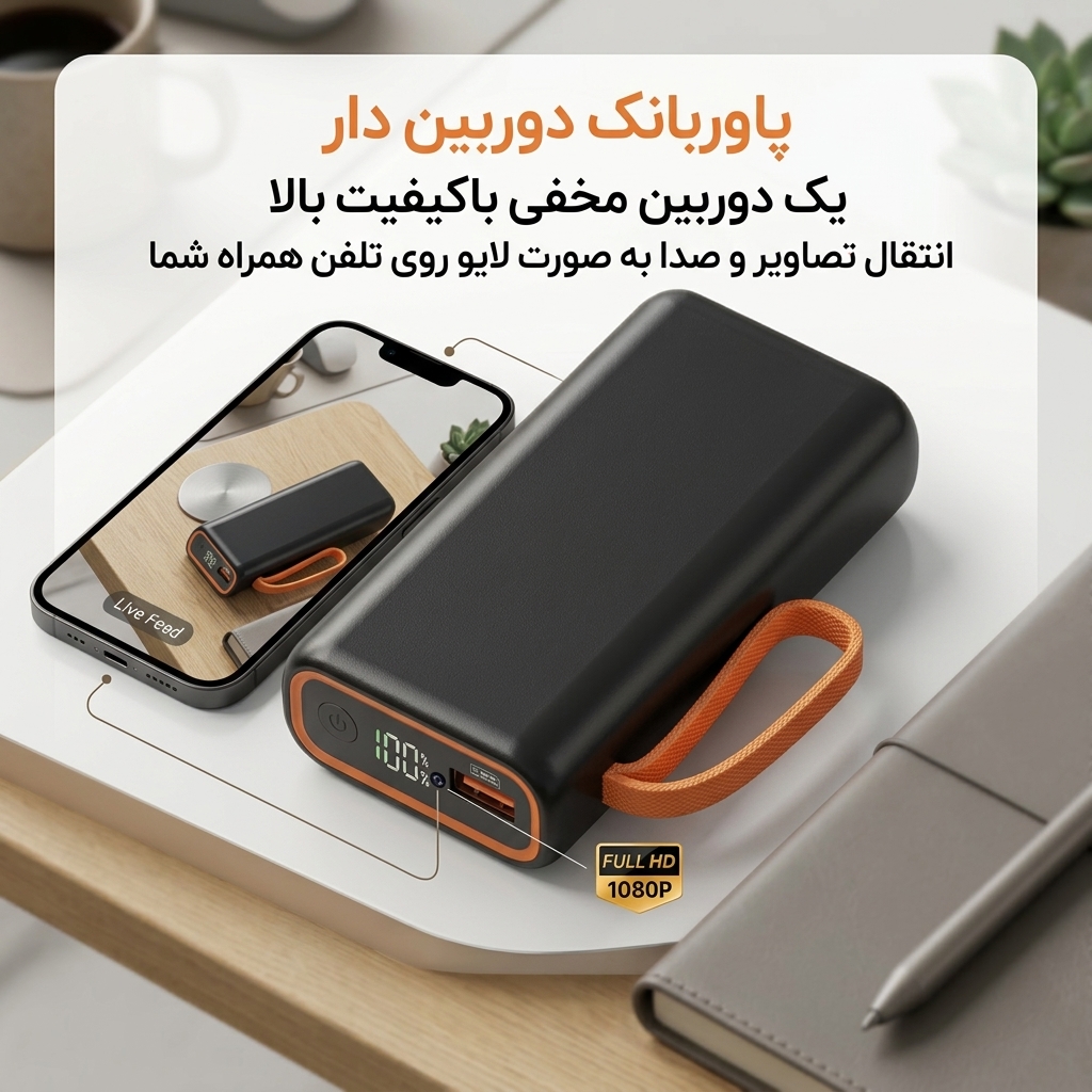 پاوربانک دوربین‌دار